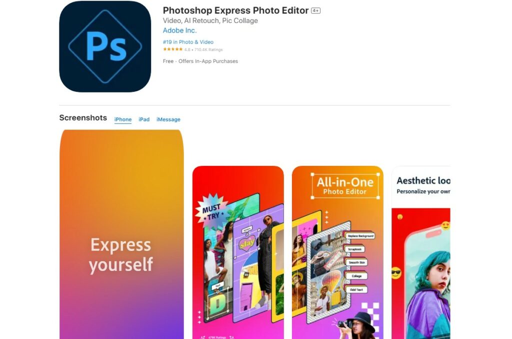 Adobe Photoshop Express Photoshop Alternatives