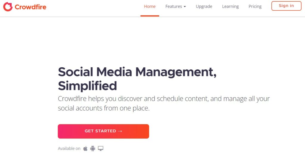 Crowdfire Alternatives to Hootsuite