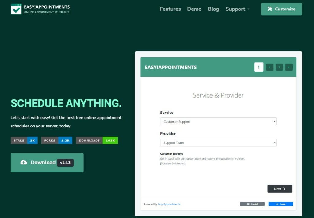 Easy!Appointments Calendly Alternatives