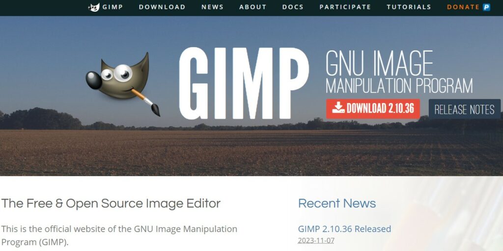 GIMP Alternatives to Adobe