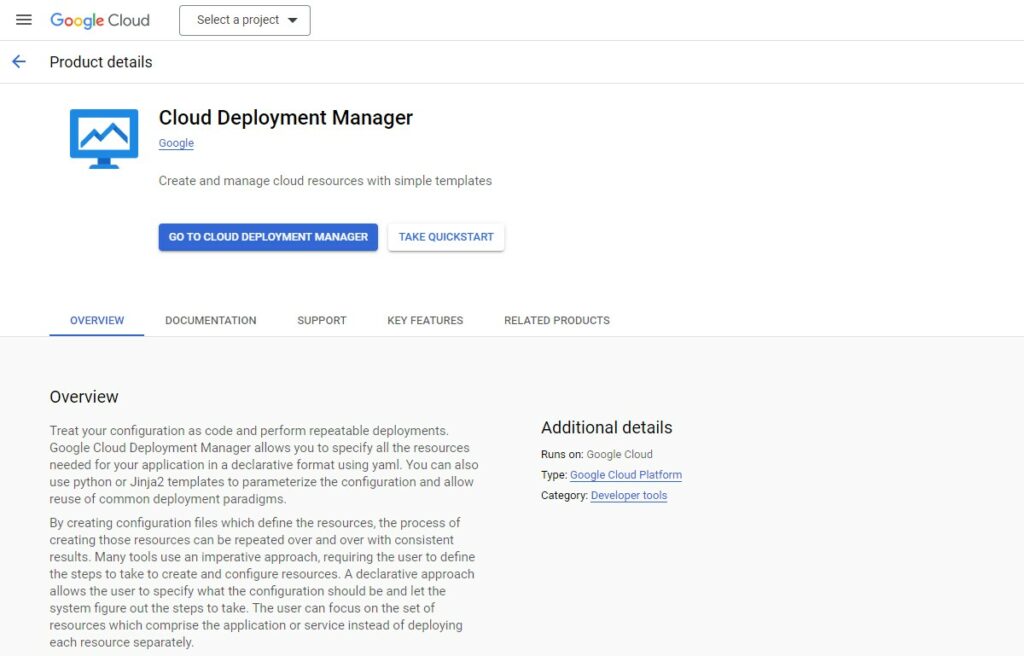 Google Cloud Deployment Manager Terraform Alternatives
