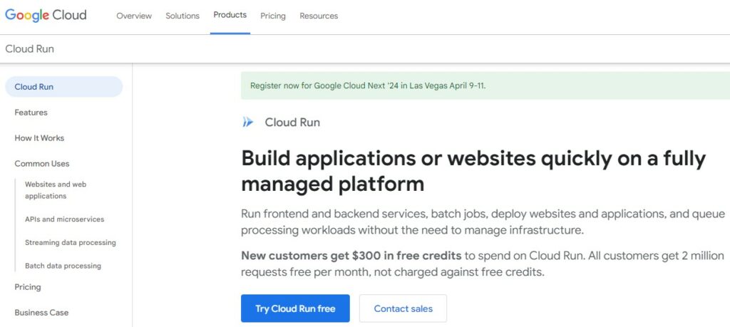 Google Cloud Run Kubernetes Alternatives