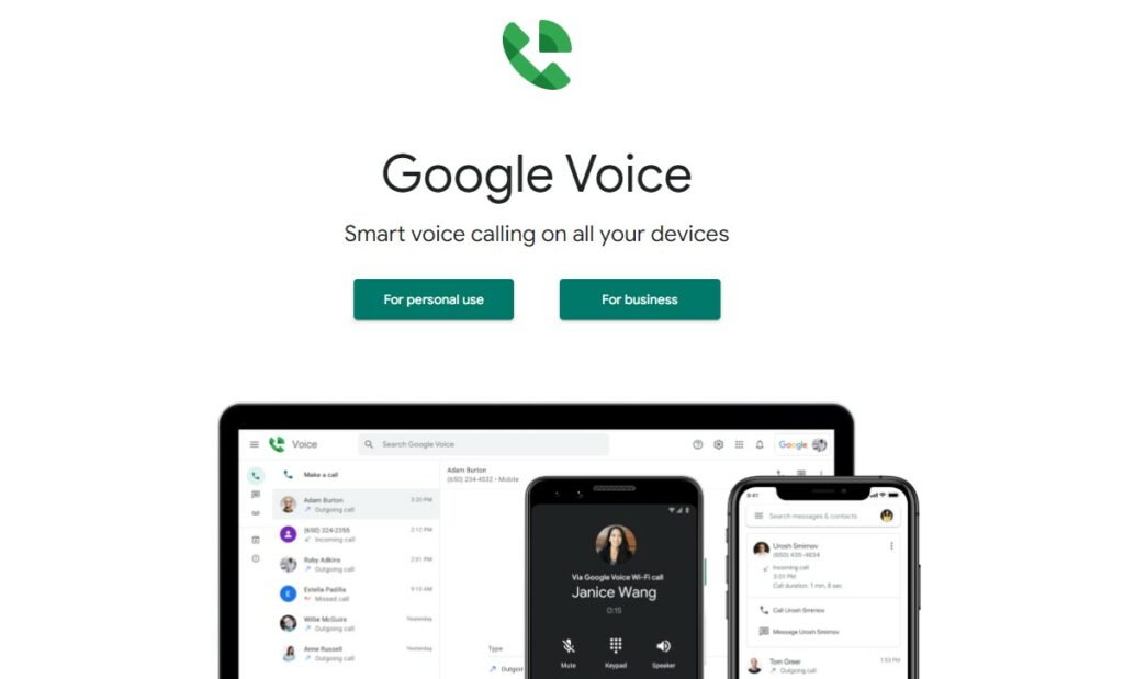 Google Voice Alternatives to Vonage