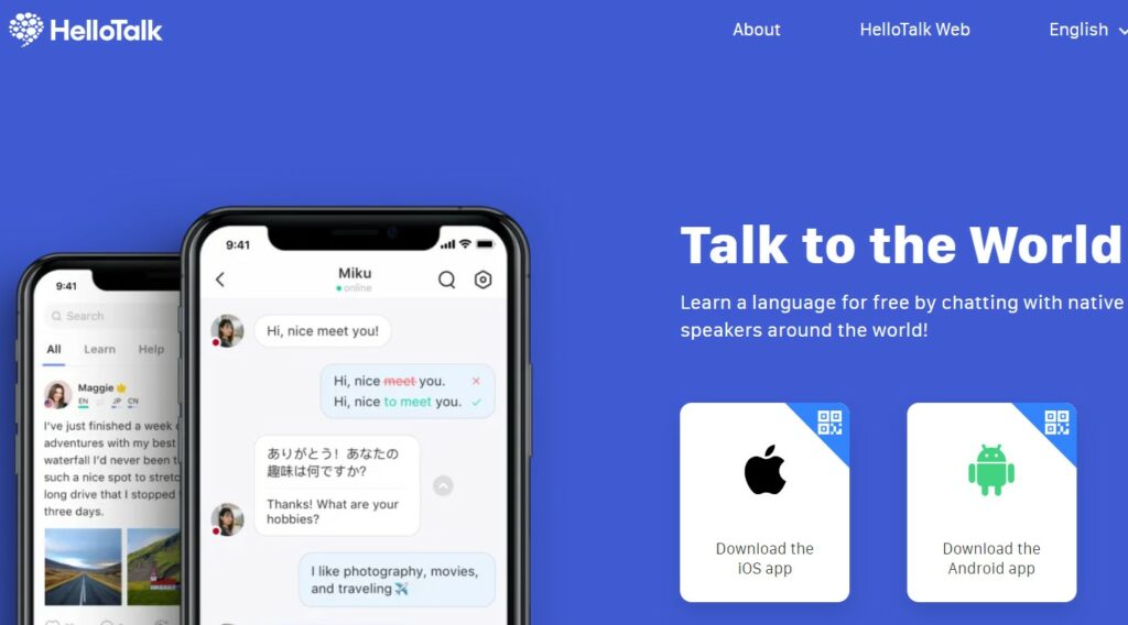 HelloTalk Duolingo Alternatives