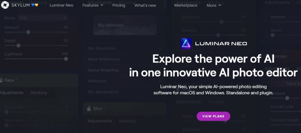 Luminar AI Lightroom Alternatives