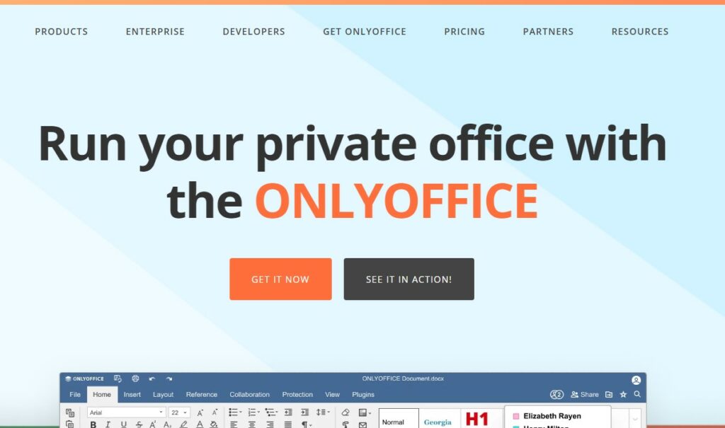 ONLYOFFICE Office Alternatives Microsoft