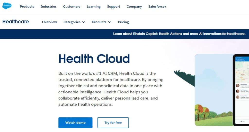 Salesforce Health Cloud HubSpot Alternatives