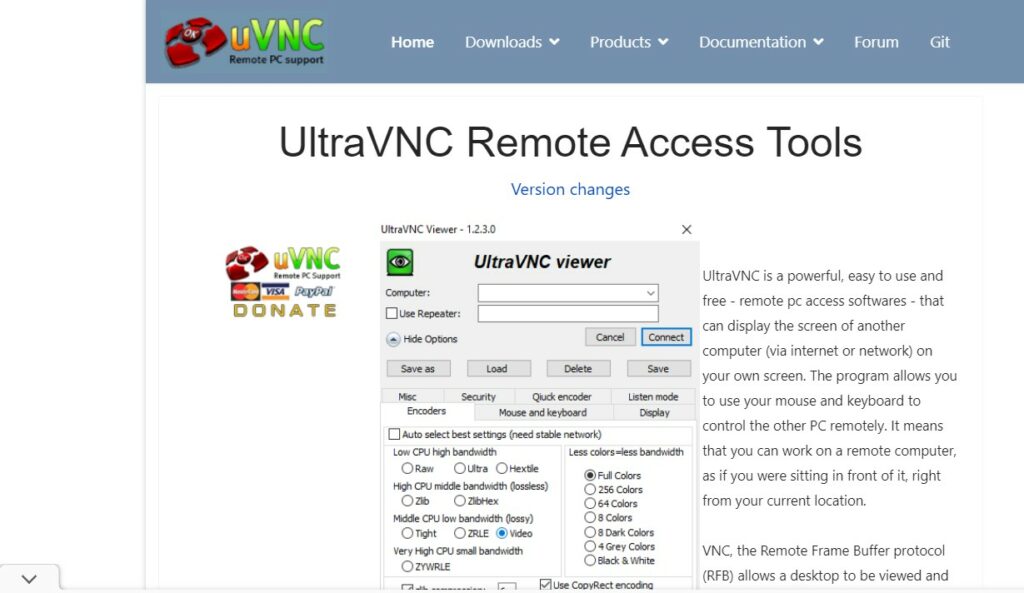 UltraVNC TeamViewer Alternatives