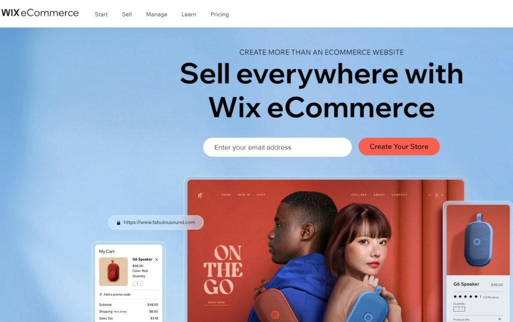 Wix eCommerce Shopify Alternatives