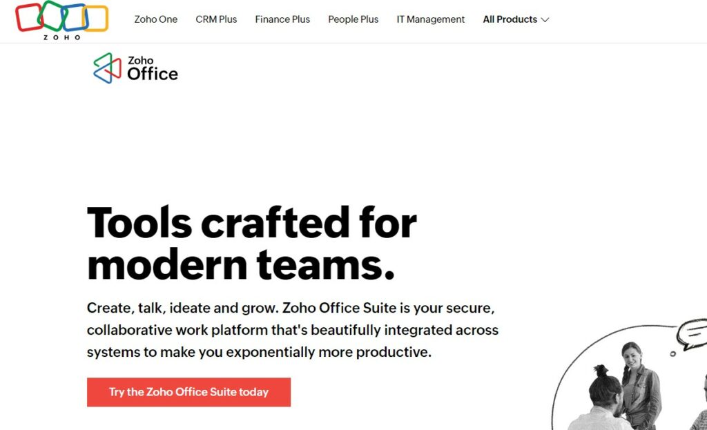 Zoho Office Suite Office Alternatives Microsoft
