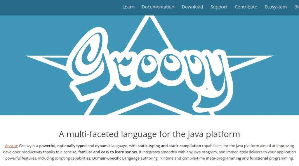 Apache Groovy Java Alternatives