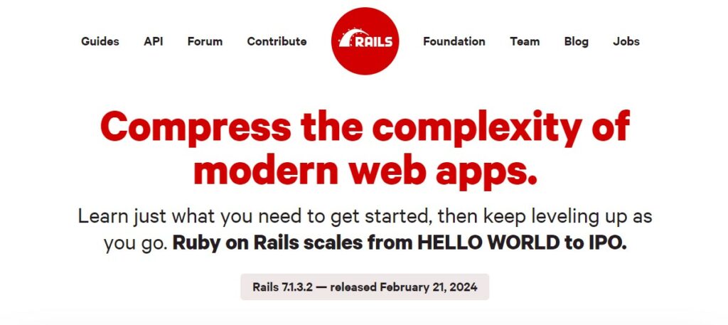 Ruby on Rails Java Alternatives